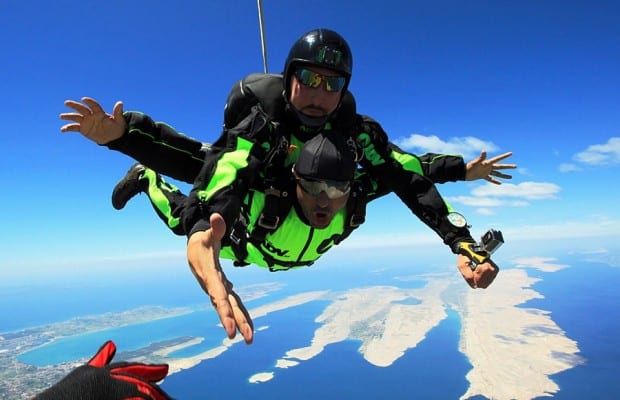 Skydiving Zadar in Croatia