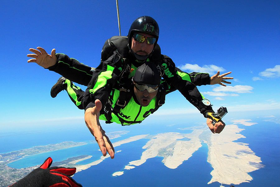 Skydiving Zadar in Croatia