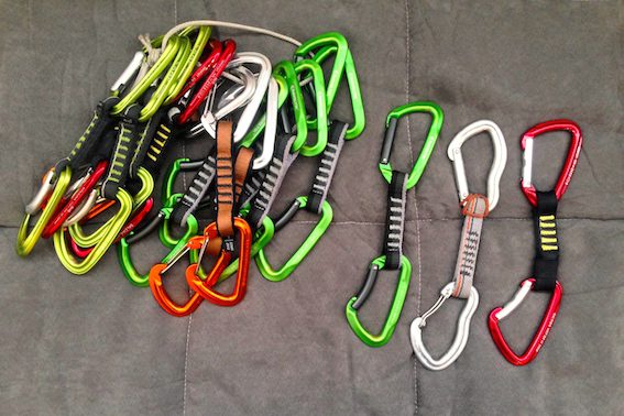 Rock climbing equipment Quickdraws