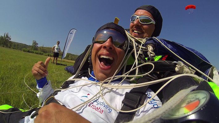 Skydiving with ADV in Zadar Croatia