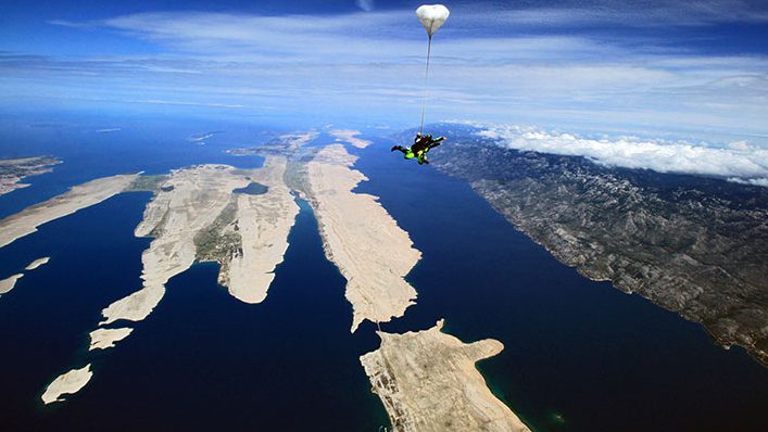 Tandem skydiving in Zadar - don't miss these 5 amazing sights tandem skydiving