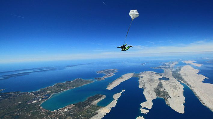 Tandem skydiving in Zadar - don't miss these 5 amazing sights tandem skydiving