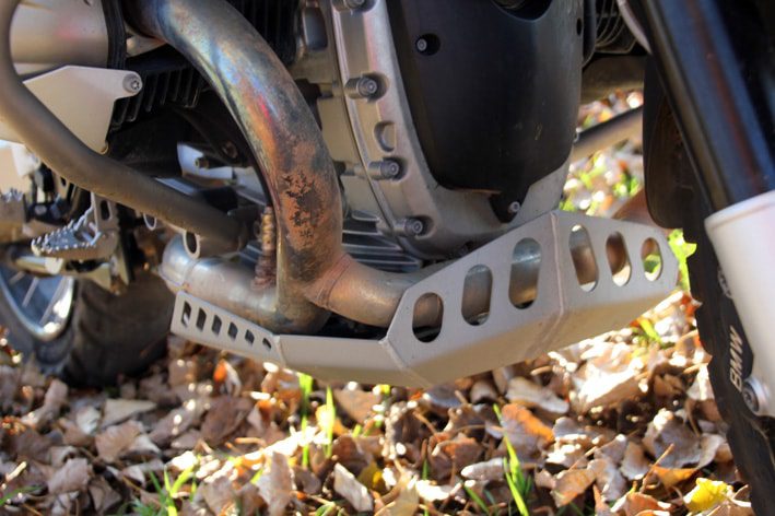 14 modifications for BMW R1200GS Adventure BMW R1200 GS Adventure Bashplate