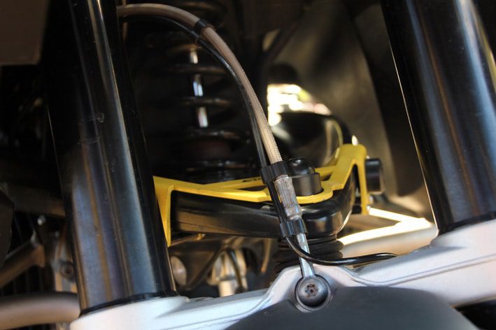 14 modifications for BMW R1200GS Adventure BMW R1200 GS Adventure Steering stop