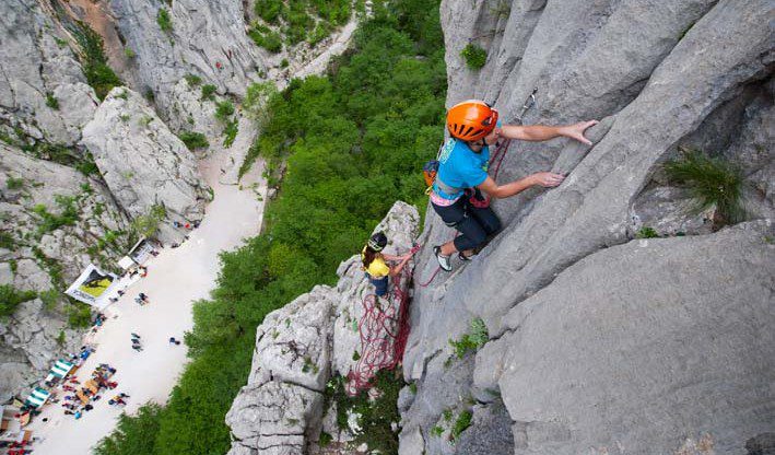 BWSC Paklenica climbing competition