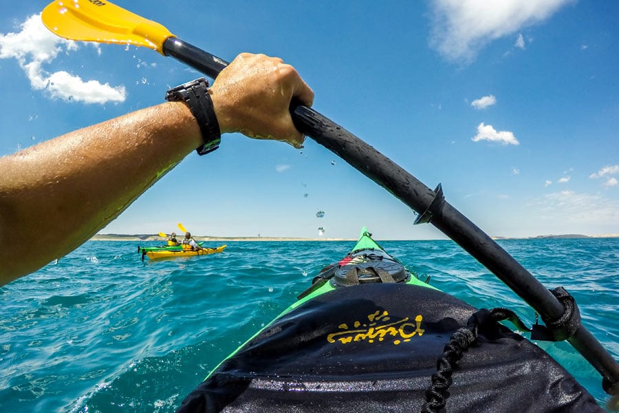 Seakayaking - A Day in a Life of ADV Guide Sea Kayaking Zadar Croatia