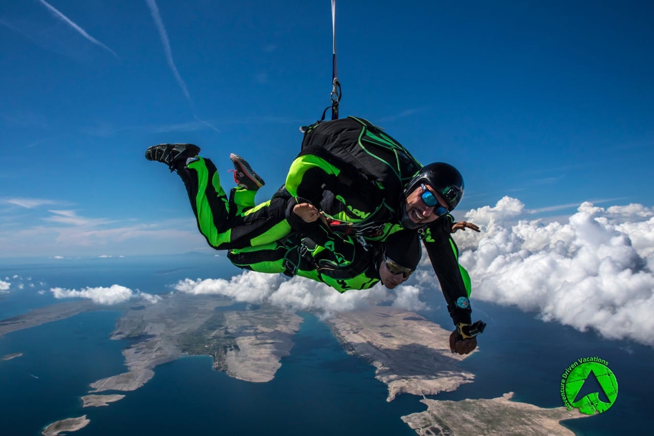 Skydiving Croatia TOP 10 Photos of 2016 skydiving Croatia instructor Grgo Miocic