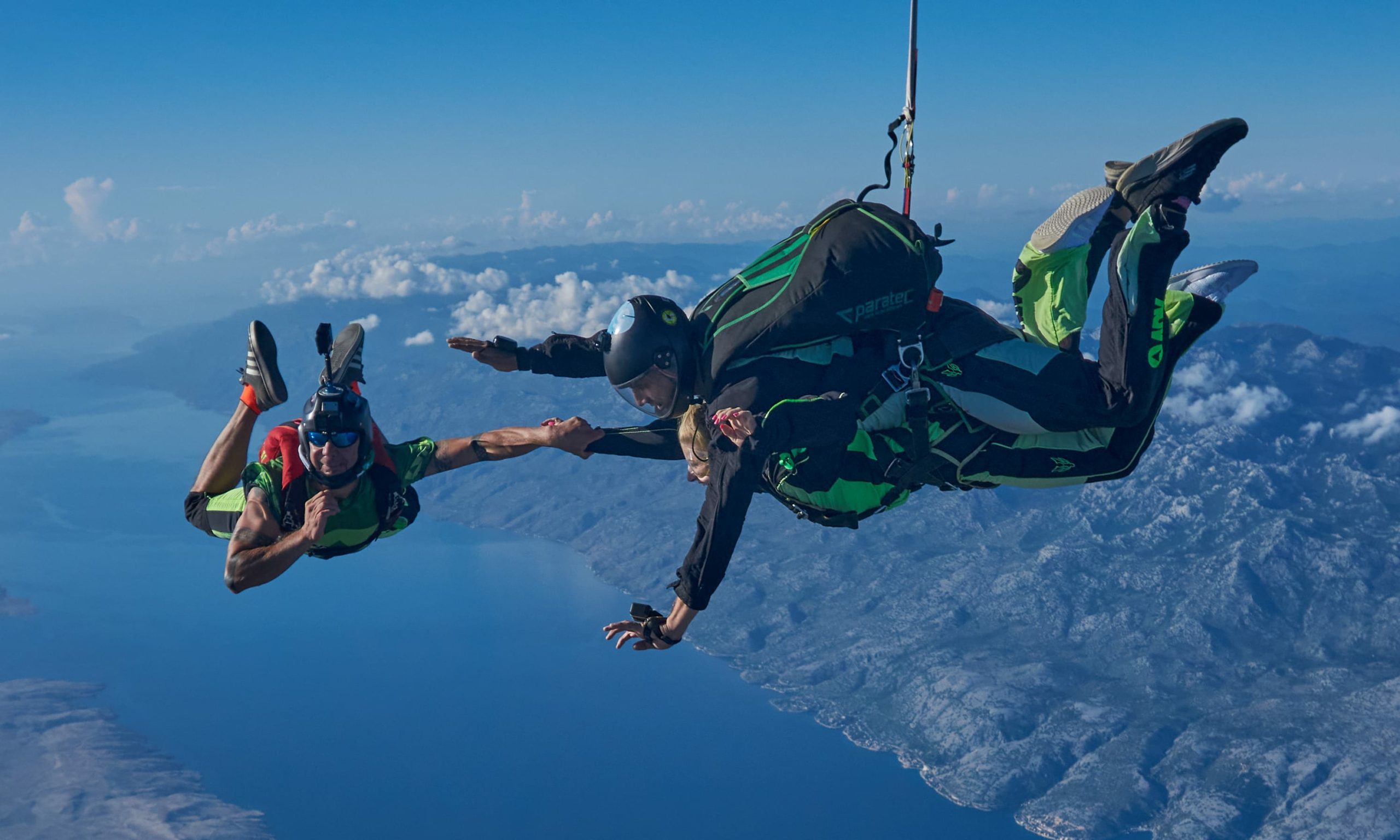 Skydiving in Croatia Skydive Croatia above National parks